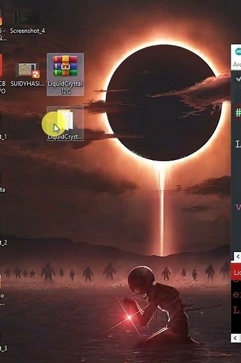 instalar librería arduino en pocos pasos #arduino #libreria #lcd #shorts #programacion