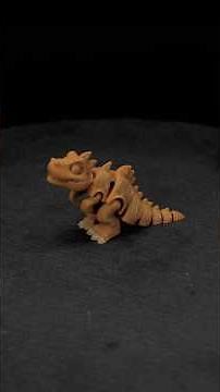 Gingerbread Dinosaur T-Rex By PinkyWings #3dprinting #adafruit