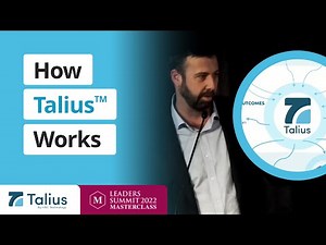 How the Talius Platform Works | Talius Group at Leaders Summit Masterclass