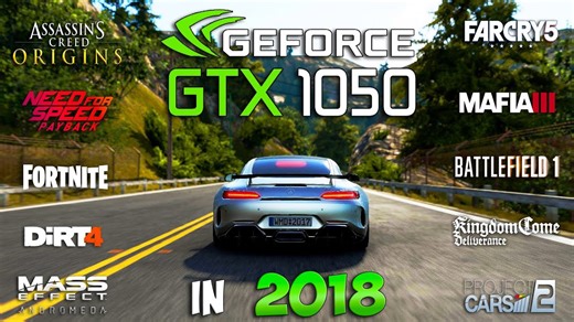 GeForce GTX 1050 test in 10 new games