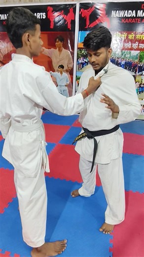 collar grab self defense techniques #selfdefense #kravmaga #viralvideo #judo