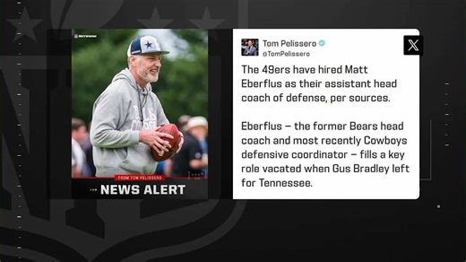 49ers hire Matt Eberflus as their assistant head coach of defense 'The Insiders'