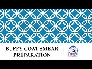 Buffy coat smear preparation