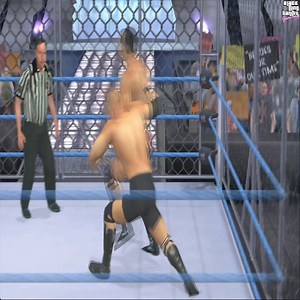 WWE SmackDown! SYM | The Rock vs Maven | Black Lung Bandit Gaming