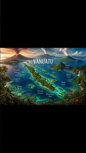 Vanuatu: 100+ Languages, 80 Volcanic Islands & 3.3 Lakh People || 30th July 1980 - Independence