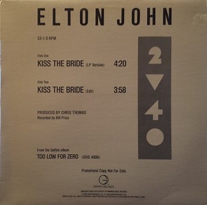 Elton John - Kiss The Bride