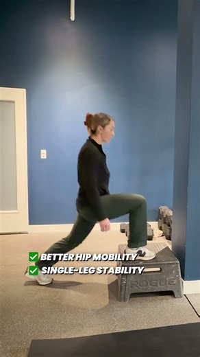 Front Foot Elevated Lunges for Stronger Quads & Glutes | Chicago Chiropractor