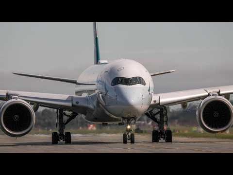 Amazing Cathay Pacific A350-1000: Afternoon Departure from Christchurch (CHC/NZCH)!