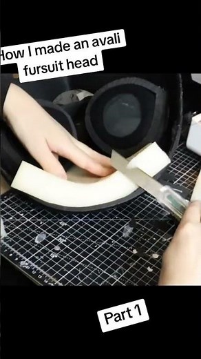 How I made an Avali #fursuitmaker #fursuit