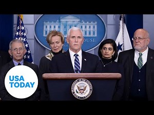 Vice President Pence and Coronavirus Task Force hold press briefing | USA TODAY