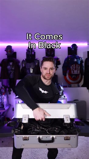 I try on the Symbiote Spider-Man Suit 🕷️ #spiderman #marvel #venom #cosplay | polskihussar