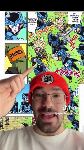 Goten DESTROYS Thragg #dragonball #invincible #anime #greenscreen | thragg