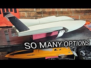 Left, Right, Up, Down? Hanging Hardware Rudder, Strut, Turn Fin Rc Hydroplane Build SWIFTER XL