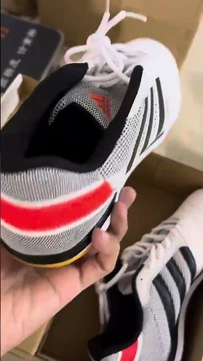 Adidas Top Sala IC Indoor & Futsal Soccer Shoes - White/Black/Red