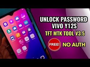 LUPA PIN VIVO Y12S | TFT MTK TOOL V3.5 FREE NO AUTH
