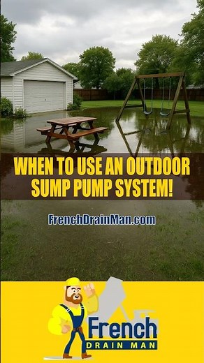 When to Use an Outdoor Sump Pump