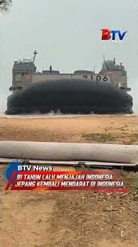 81 TAHUN LALU MENJAJAH INDONESIA. JEPANG KEMBALI MENDARAT DI INDONESIA #beritaterkini #news