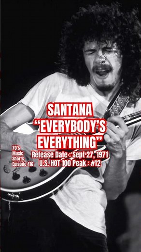 Santana “Everybody’s Everything” #70s #70smusic #santana #carlossantana