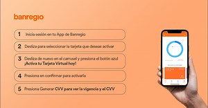 #Tutorial | Hacer tus compras en línea con tu Tarjeta Virtual es más cómodo y seguro, ya que en caso de algún inconveniente podemos generarte una nueva Tarjeta Virtual rápidamente, sin tener que esperar por un nuevo plástico. Aquí te decimos dónde la puedes localizar en tu App de Banregio. | Banregio