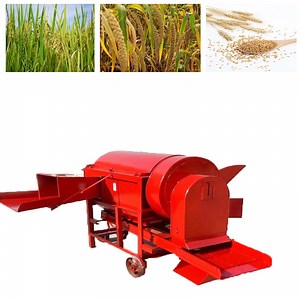 [Hot Item] Commercial 1200-1500 Kg/H Multi Crop Thresher Machine with Factory Price