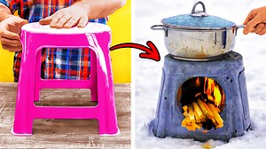 722K views · 1.1K reactions | Useful and simple cement and concrete crafts that you can repeat yourself: | 5-Year Crafts | Facebook