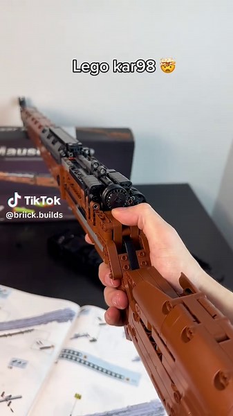 Perfect gift for him🔥 #kar98 #cod2 #lego #mauser