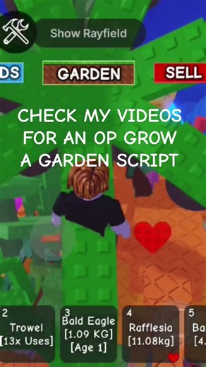 GROW A GARDEN SCRIPT #roblox #scripting #fyp #viral #trend #trending #vviralshorts #popular