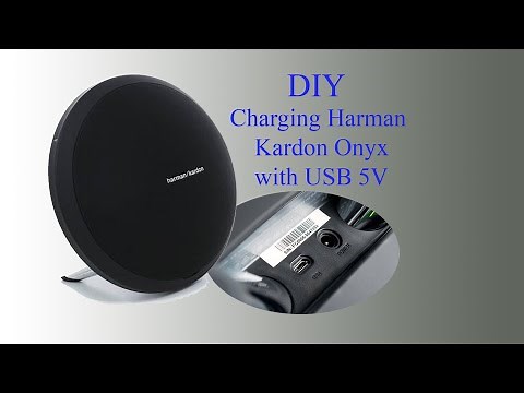 DIY HOW TO MODIFY HARMAN KARDON SPEAKER USB DATA PORT INTO USB CHARGING PORT
