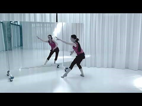 KATE BUSH - Wuthering Heights CHOREOGRAPHY instructional (filmed from back view)