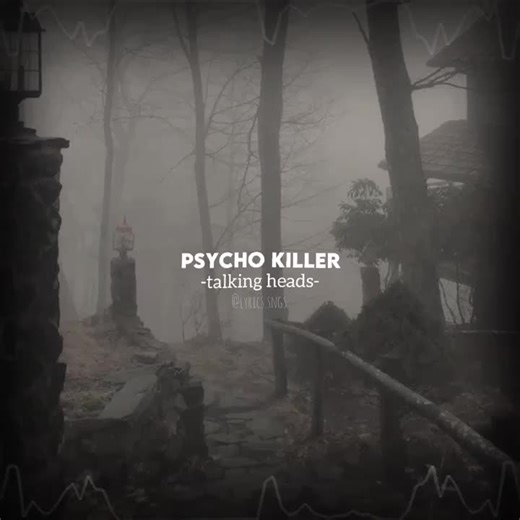 psycho killer #talkingheads #lyricssngs #fyp #slowedandreverb #slowedaudios #viral #fy