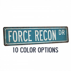 Force Recon Sign, Marines Street Sign, US Army Decor, Retirement, Veteran Gift, Military, Marine Corps, Swift Silent Deadly 104180021135 - Etsy