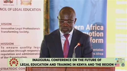 THE FUTURE OF LEGAL EDUCATION AND TRAINING IN KENYA AND THE REGION. Join us live for the Inaugural Conference on the Future of Legal Education and Training in Kenya and the Region, hosted by the Council of Legal Education (CLE). Follow the conference on our Facebook Page and YouTube channel for keynote sessions, high-level panel discussions and insights shaping the next generation of legal practice in Kenya and the region. #LegalEducation #CLEKenya #UNODC #FutureOfLaw #LegalTraining #KenyaLaw #P