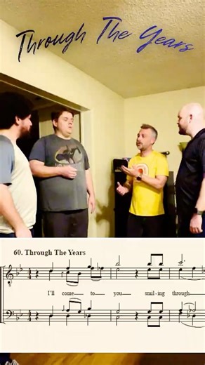 "Through The Years" arr. Gene Puerling, 1954