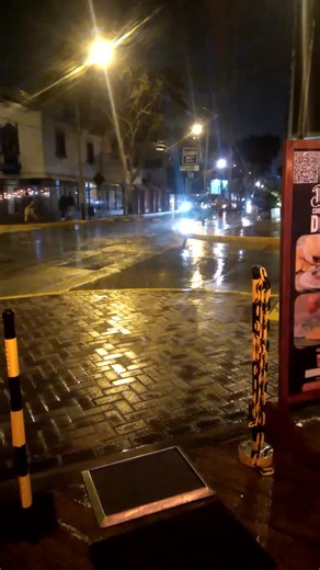 extrañaba la lluvia
