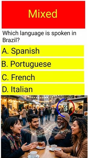 Which Language Is Spoken in Brazil? | World GK Quiz