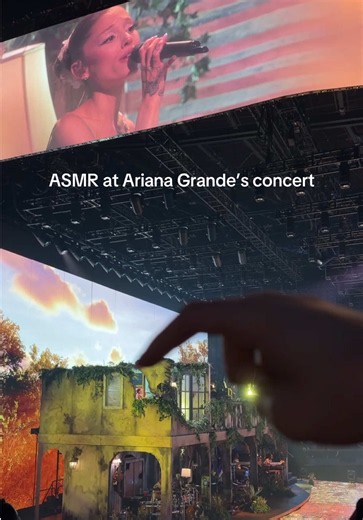 ASMR at Ariana Grande’s Concert: Relaxing Layered Sounds