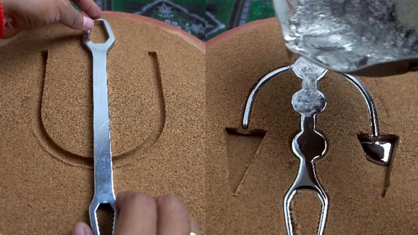 Ultimate relaxation through metal smelting artistry