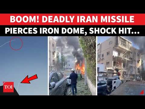 On Cam: Iran's 'DANCING MISSILE' Smashes Israeli Defence Shield, Bombards Huge Target | WATCH