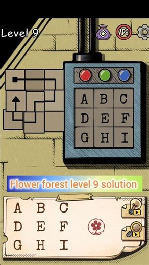 Flower Forest Level 9 Solution 🌸 #Shorts