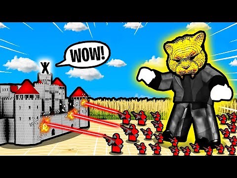 Can I Survive MAX LEVEL SQUID ARMY in Build to Survive? - Roblox