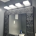 IZORRO LED Modern Bathroom Lighting Fixtures Over Mirror (4-Light, 30 inch, Dimmable) Matte Black Bathroom Vanity Light Fixture with 360°Rotatable Head (Cool White 6000K)