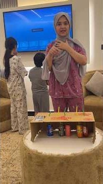 Who said games are just for kids? Everyone joined the challenge 😂😂