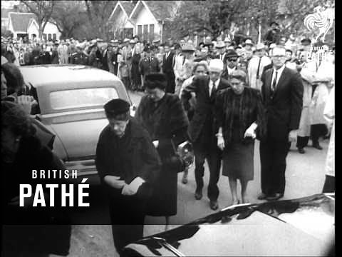 3 Presidents Attend The Last Rites Of Sam Rayburn (1961)