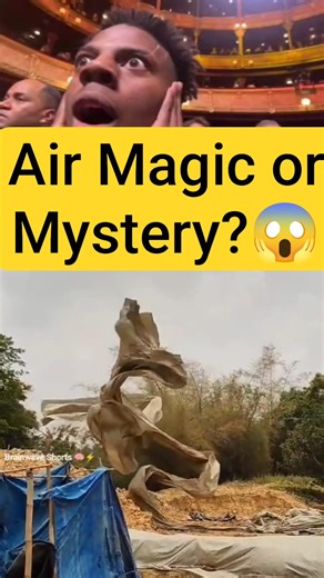Unbelievable Air Turbulence! 😱 Floating Plastic Looks Like Living Creature | Rare Wind Phenomenon
