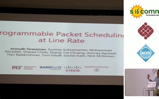 线速可编程数据包调度（Programmable Packet Scheduling at Line Rate）