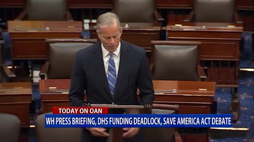 Today on OAN: White House Press Secretary Karoline Leavitt holds a press briefing, DHS funding expires Friday as a partial government shutdown looms, and the House Rules Committee debates the Save America Act aimed at election integrity. All that and more on OAN watch on Spectrum and YouTube TV today! | One America News Network