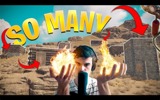 RUST腐蚀_shacky独狼1万小时☞喷火器燃烧一切