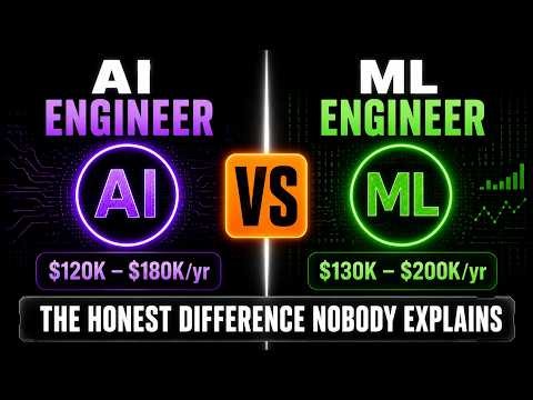 AI Engineer VS ML Engineer: What They Actually Do All Day