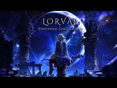 A Silver Mage Among the Moonlit Ruins | Bittersweet Celtic Fantasy Lullaby for Deep Sleep