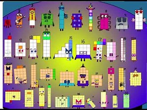 Number blocks band 1-40